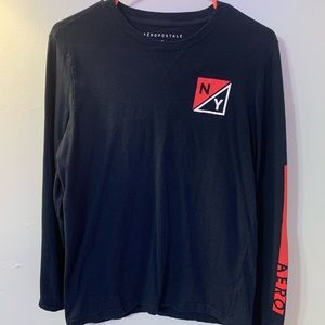 Men’s NY Aeropostale Long Sleeve Tee (Small)